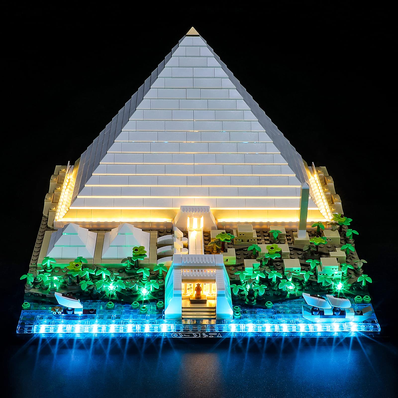 Kit De Luces Led Yeabricks Para La Gran Pirámide De Lego Architecture - Venta Internacional.