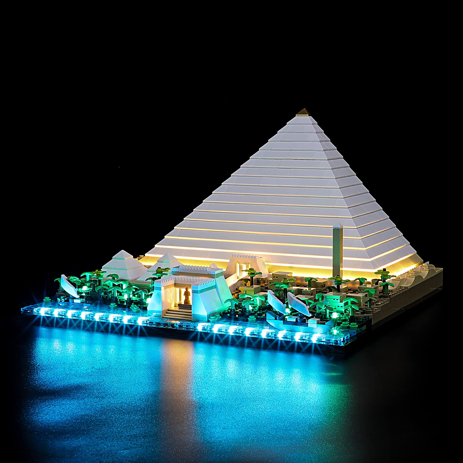 Foto 4 pulgar | Kit De Luces Led Yeabricks Para La Gran Pirámide De Lego Architecture - Venta Internacional.