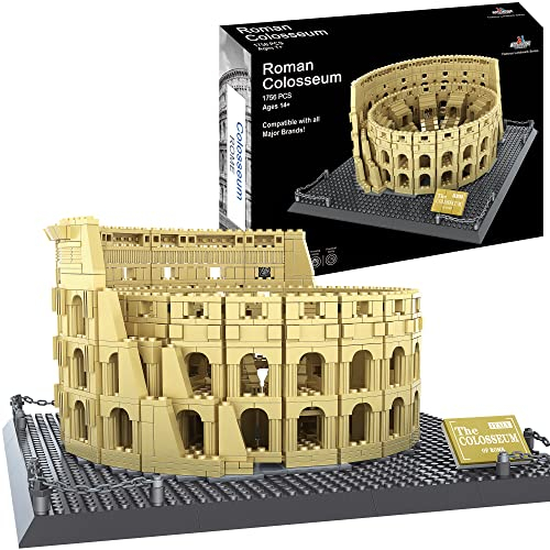 Set De Bloques De Construcción Apostrophe Games Roman Colosseum 1756-pie - Venta Internacional.