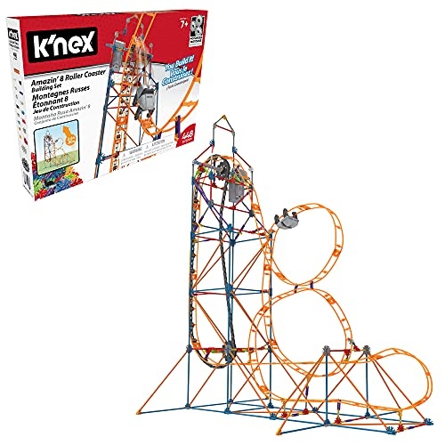 Foto 2 pulgar | Montaña Rusa K'nex Thrill Rides Amazin' 8, 448 Piezas - Venta Internacional.