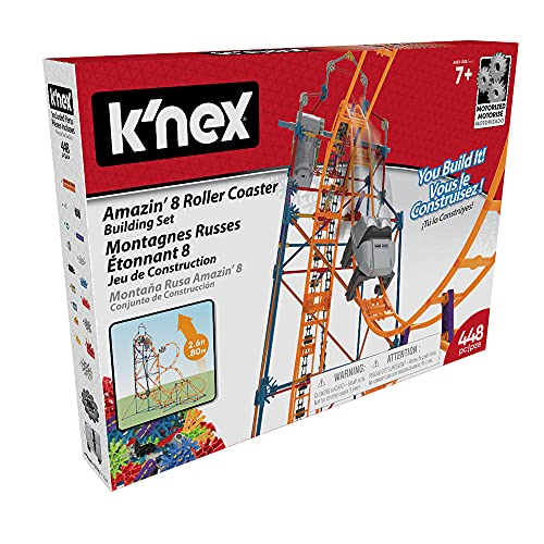 Foto 7 pulgar | Montaña Rusa K'nex Thrill Rides Amazin' 8, 448 Piezas - Venta Internacional.