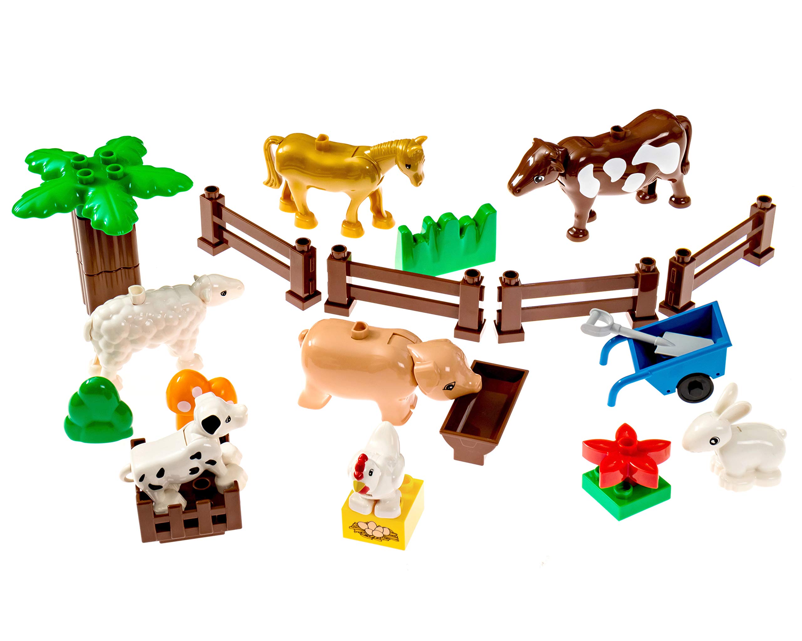 Foto 5 | Set De Bloques De Construcción Apostrophe Games Farm Animals, 24 Piezas - Venta Internacional.