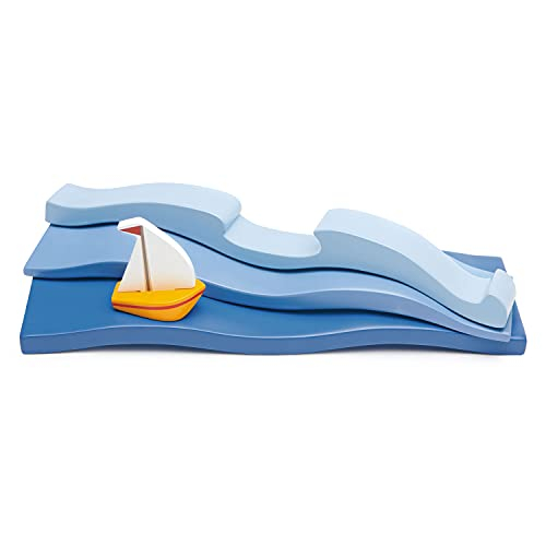 Foto 2 pulgar | Set De Juguetes Tender Leaf Toys Blue Water Waves Con Velero 3+ - Venta Internacional.