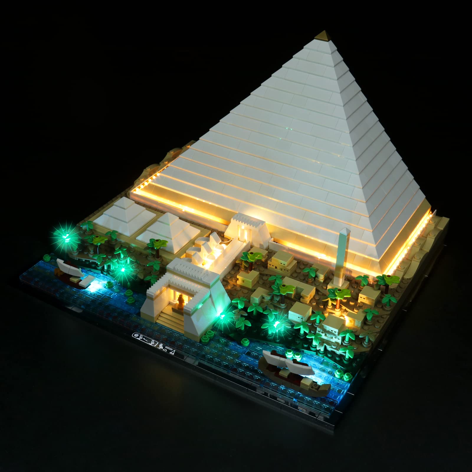 Kit De Iluminación Para Lego Architecture The Great Pyramid De Brickbl - Venta Internacional.