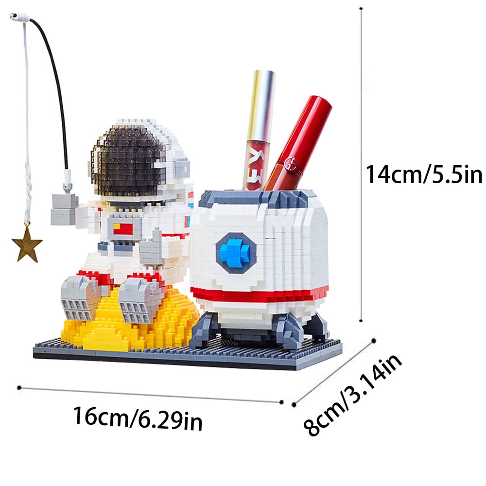 Foto 4 pulgar | Bloques De Construcción Iseesee Astronaut Con Iluminación Led, 1488 Unidades - Venta Internacional.