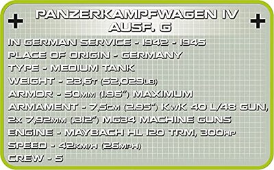 Foto 7 | Bloques De Construcción: Colección Histórica Cobi Panzerkampfwagen - Venta Internacional.