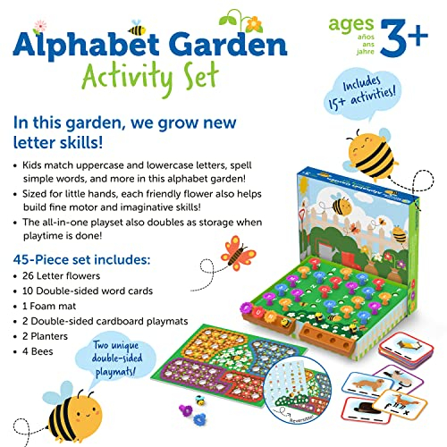 Foto 7 pulgar | Set De Actividades Learning Resources Alphabet Garden, 45 Piezas, 3+ - Venta Internacional.
