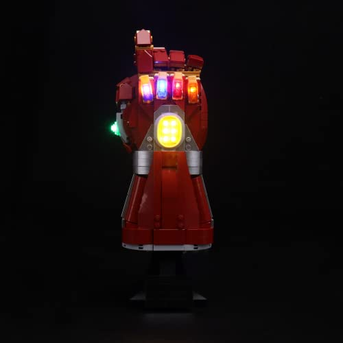 Foto 2 pulgar | Kit De Luces Led Para Lego Marvel Nano Gauntlet 76223 De Bourvi - Venta Internacional.