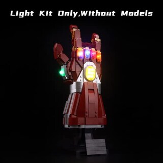 Foto 5 | Kit De Luces Led Para Lego Marvel Nano Gauntlet 76223 De Bourvi - Venta Internacional.