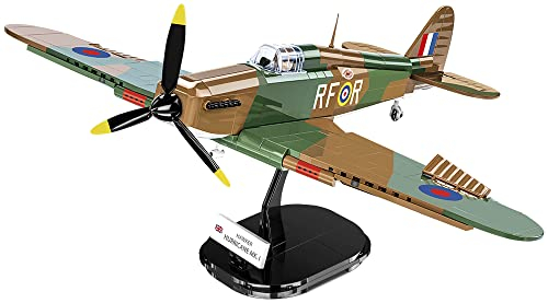 Avión Caza Hawker Hurricane Mk I de la Segunda Guerra Mundial Colección Histórica COBI - Venta Internacional