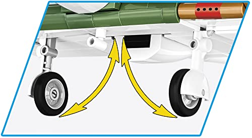 Foto 8 pulgar | Avión Caza Hawker Hurricane Mk I de la Segunda Guerra Mundial Colección Histórica COBI - Venta Internacional