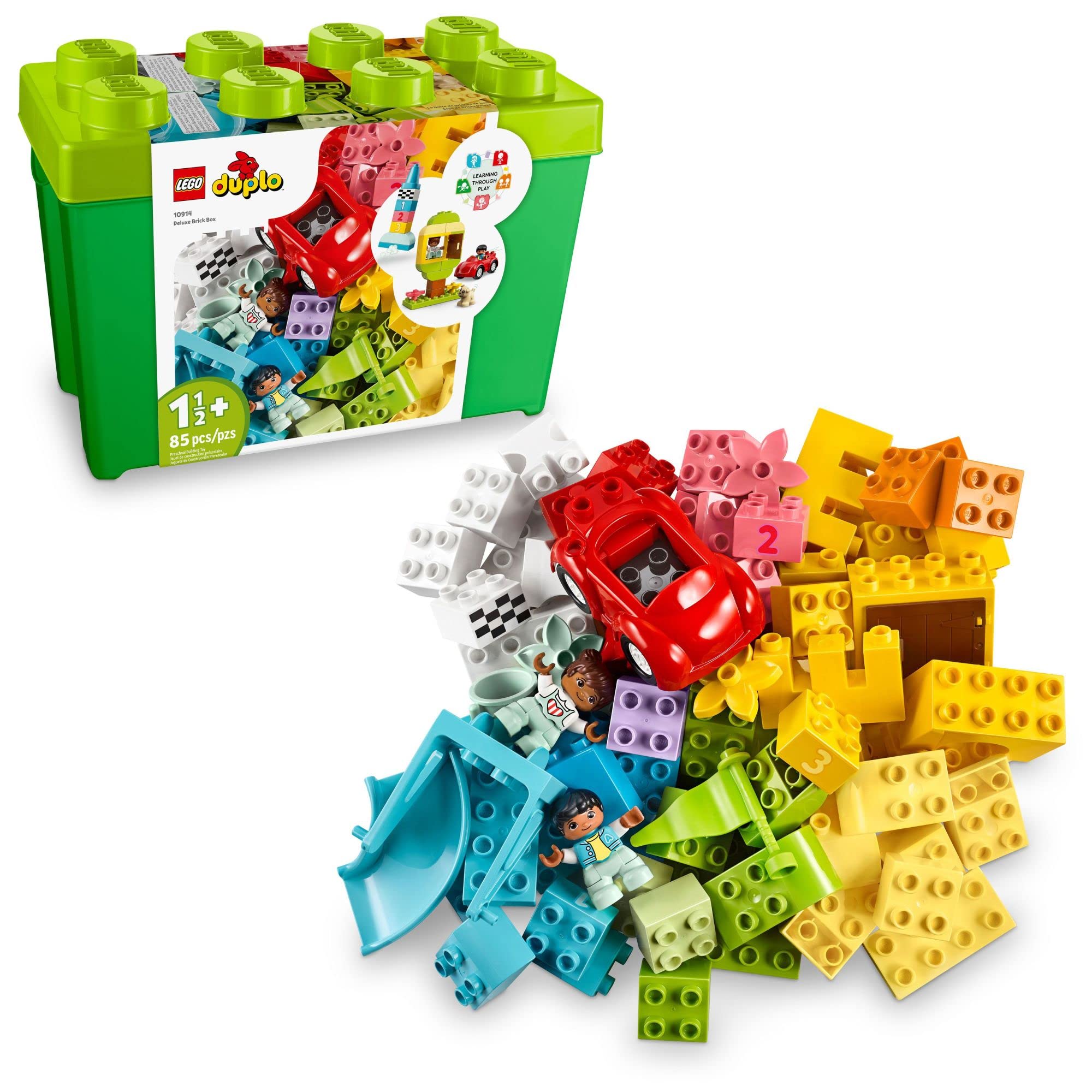 Set De Inicio Lego Duplo Classic Deluxe Brick Box 10914 - Venta Internacional.