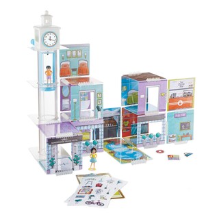 Foto 2 | Juego Mindware Wonderhood Grand Hotel De 64 Piezas (modelo: - Venta Internacional.