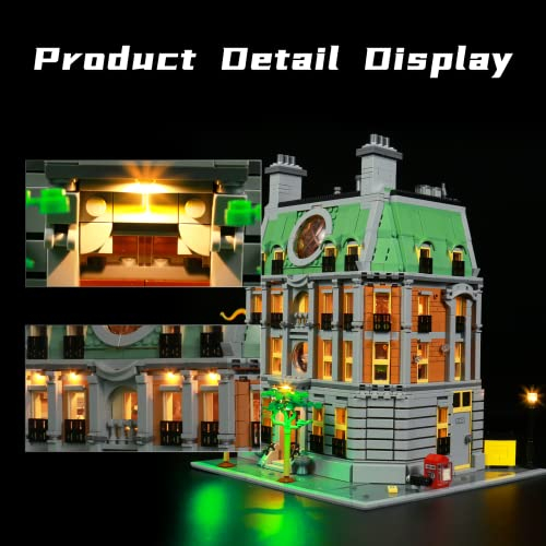 Foto 5 | Kit de Luces Led Bourvill Para LEGO Marvel Sanctum Sanctorum 76 - Venta Internacional