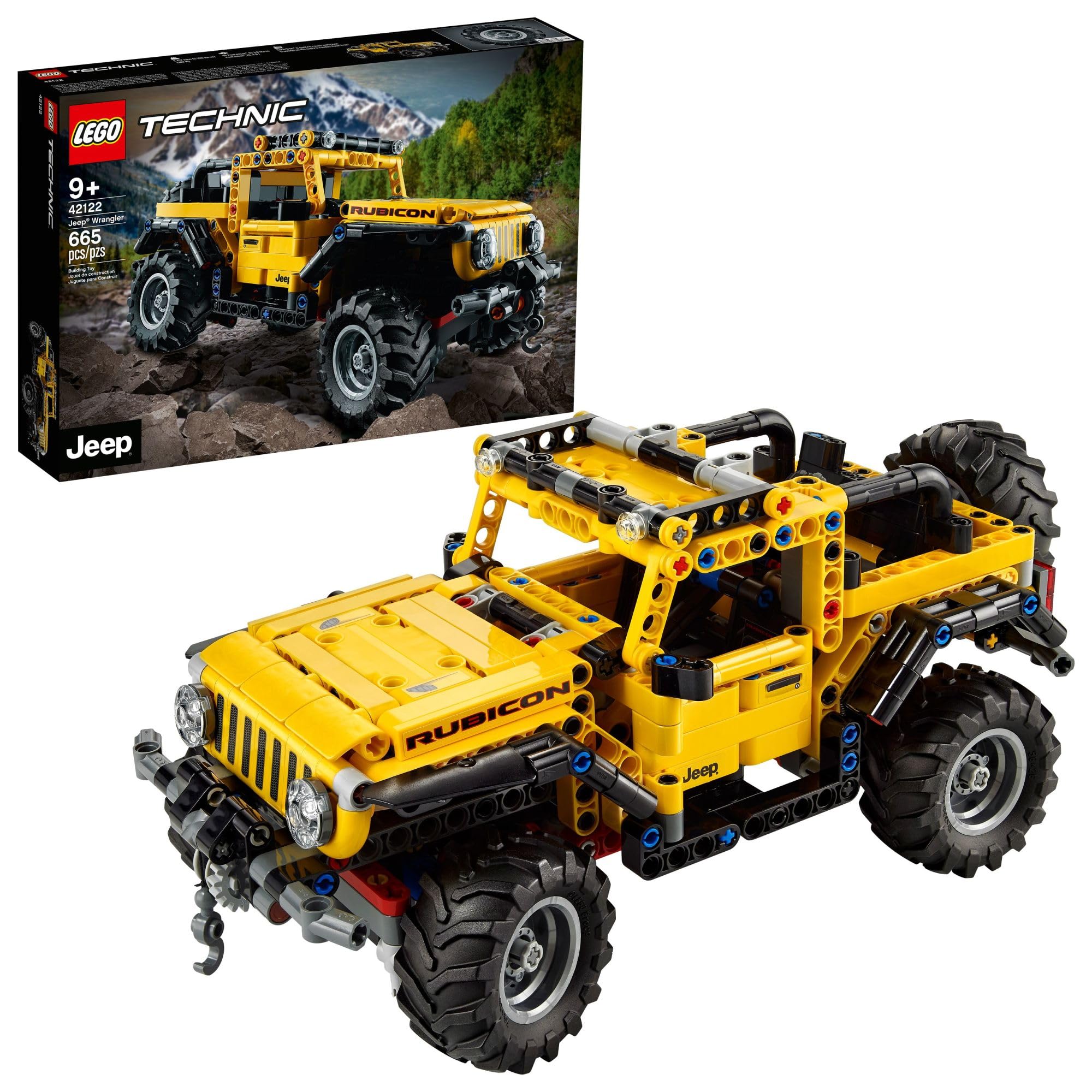 Kit De Construcción Lego Technic Jeep Wrangler 4x4 42122 Kids 9+ - Venta Internacional. $2,241