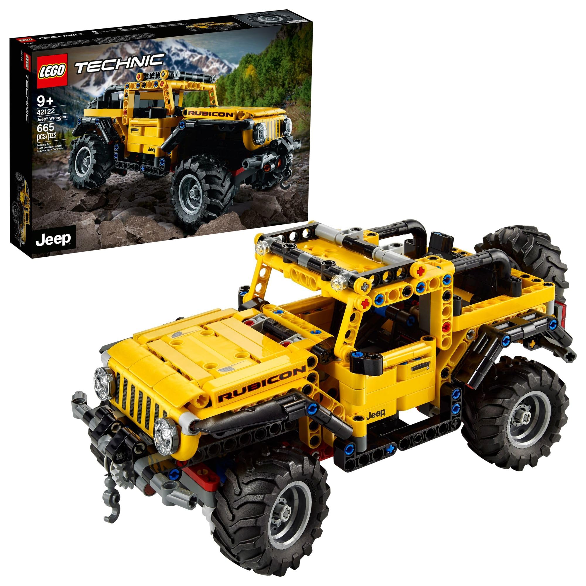 Foto 2 pulgar | Kit De Construcción Lego Technic Jeep Wrangler 4x4 42122 Kids 9+ - Venta Internacional.