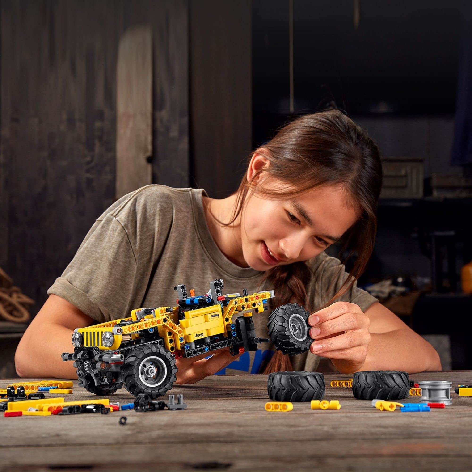 Foto 4 pulgar | Kit De Construcción Lego Technic Jeep Wrangler 4x4 42122 Kids 9+ - Venta Internacional.