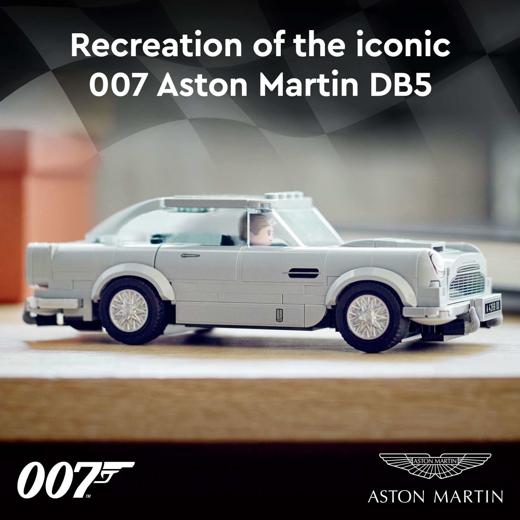 Foto 3 pulgar | Set De Juguetes De Construcción Lego Speed Champions 007 Aston Martin Db5 - Venta Internacional.