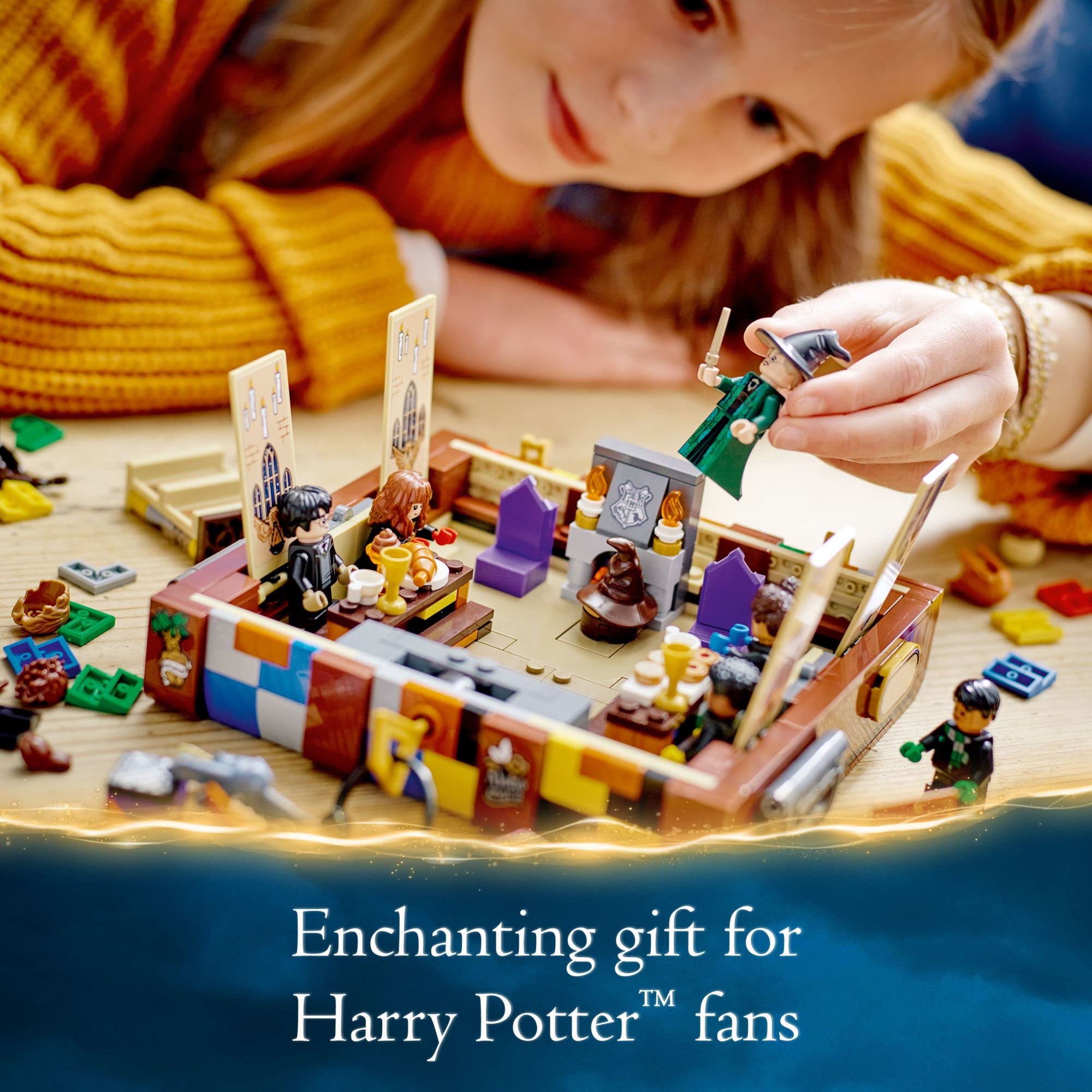 Foto 6 | Set De Equipaje Lego Harry Potter Hogwarts Magical Trunk 76399 - Venta Internacional.