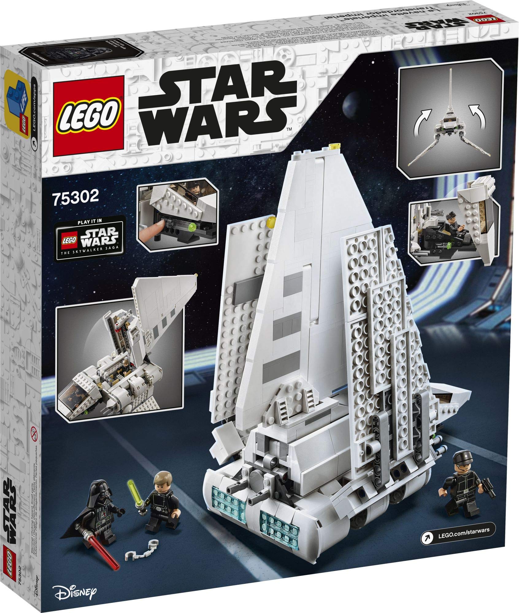 Foto 5 | Juguete De Construcción Lego Star Wars Imperial Shuttle 75302 Kids 9+ - Venta Internacional.