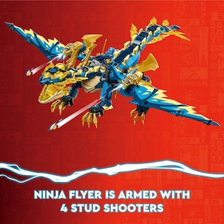 Foto 4 | Set De Juguetes De Construcción Lego Ninjago Elemental Dragon Vs.the Empire - Venta Internacional.