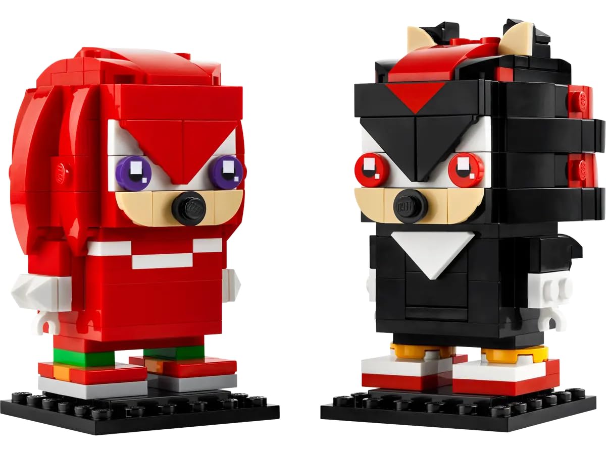 Foto 5 pulgar | Juguete Lego Sonic The Hedgehog Brickheadz Knuckles & Shadow - Venta Internacional.