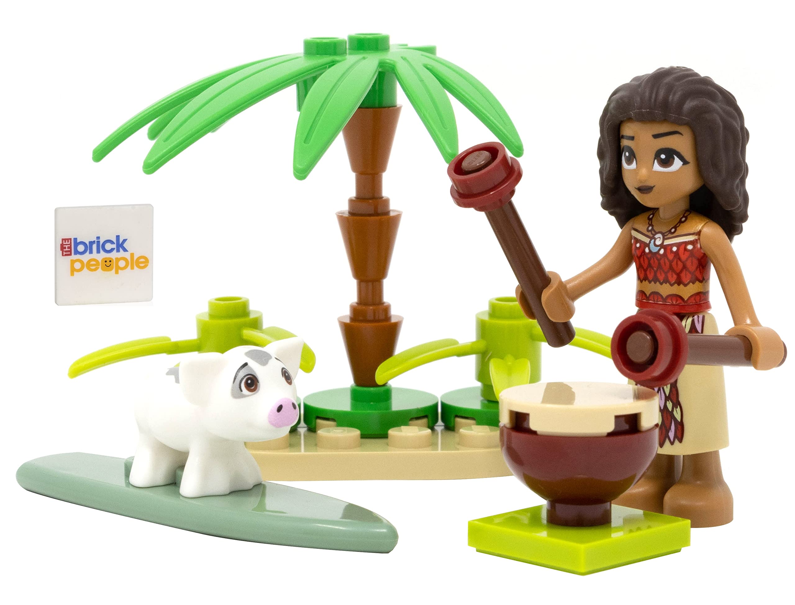 Foto 2 pulgar | Minifigura De Moana De La Princesa Disney De Juguete Lego Con Moana - Venta Internacional.