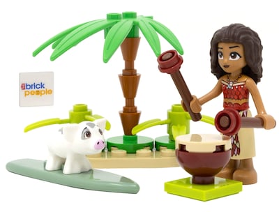 Foto 1 | Minifigura De Moana De La Princesa Disney De Juguete Lego Con Moana - Venta Internacional.