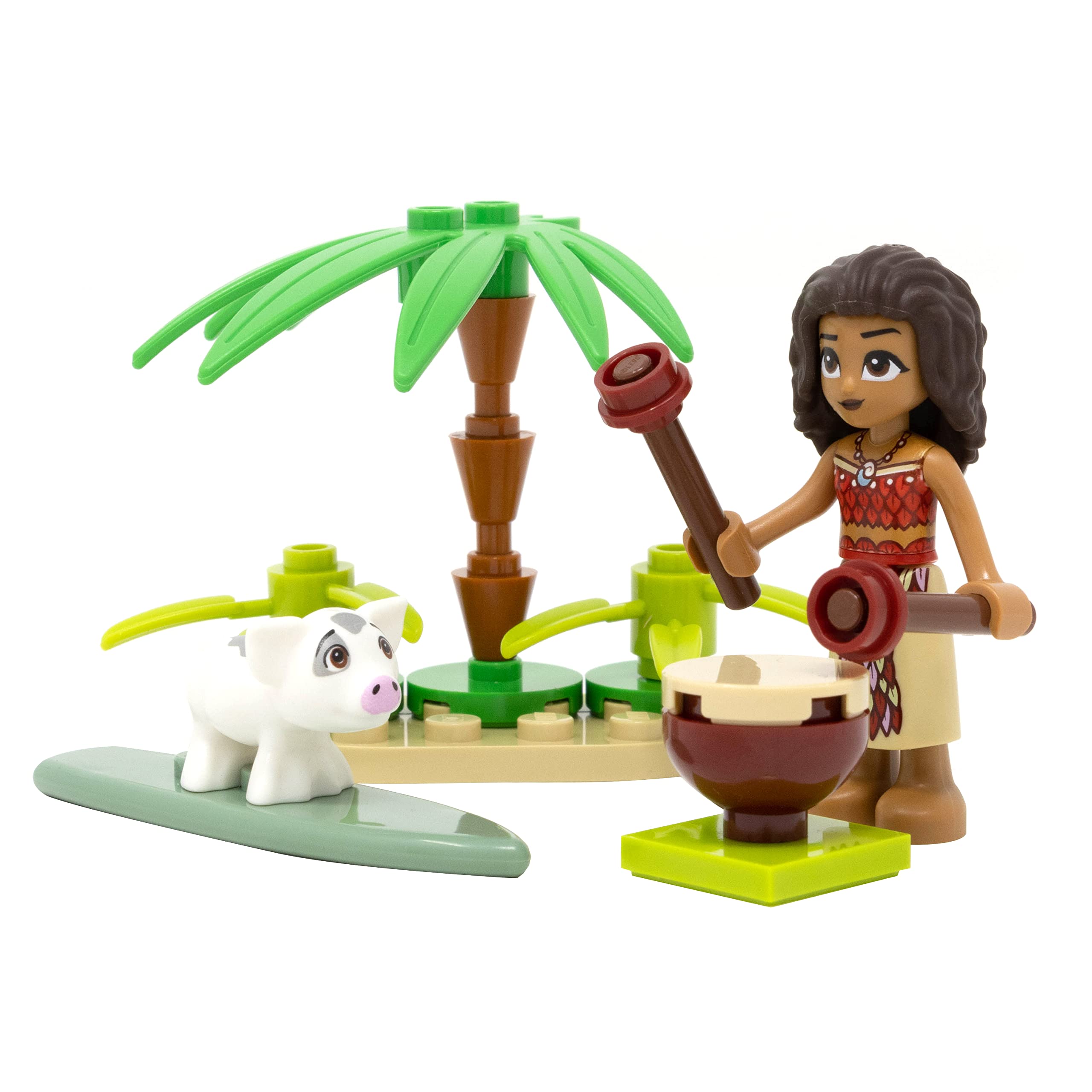 Foto 3 pulgar | Minifigura De Moana De La Princesa Disney De Juguete Lego Con Moana - Venta Internacional.