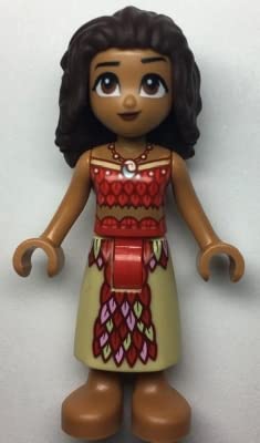 Foto 4 pulgar | Minifigura De Moana De La Princesa Disney De Juguete Lego Con Moana - Venta Internacional.