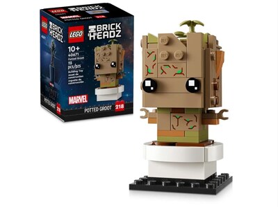 Foto 2 | Juguete Lego Brickheadz Potted Groot 40671 Con 113 Piezas - Venta Internacional.