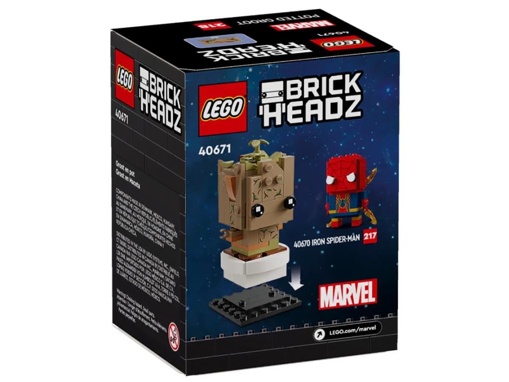Foto 4 pulgar | Juguete Lego Brickheadz Potted Groot 40671 Con 113 Piezas - Venta Internacional.