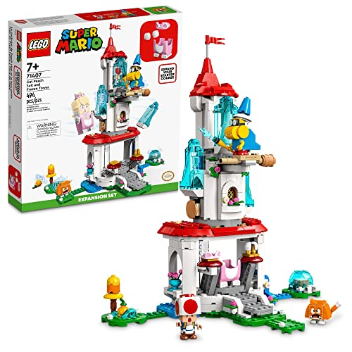 Set De Expansión Lego Super Mario Cat Peach Y Frozen Tower 7 - Venta Internacional.