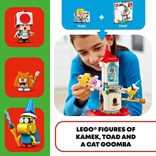 Foto 4 pulgar | Set De Expansión Lego Super Mario Cat Peach Y Frozen Tower 7 - Venta Internacional.