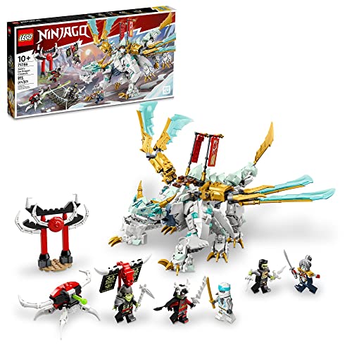 Foto 2 pulgar | Lego Ninjago Zane's Ice Dragon Creature 71786, Dragón 2 En 1 - Venta Internacional.