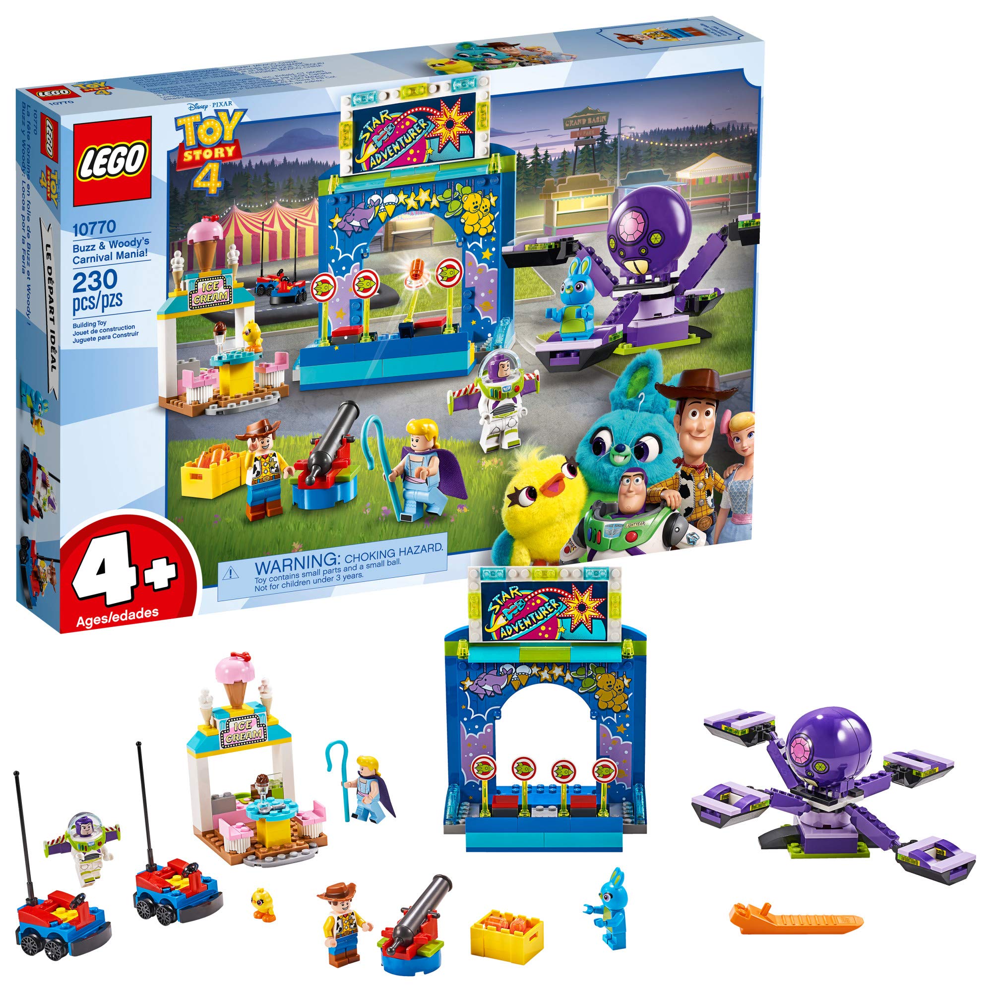 Foto 1 | Kit De Construcción Lego Disney Pixar Toy Story 4 Buzz & Woody - Venta Internacional.