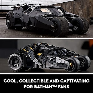 Foto 6 | Batimóvil Lego Dc Batman 76240 Modelo Icónico De Coche Fr - Venta Internacional.
