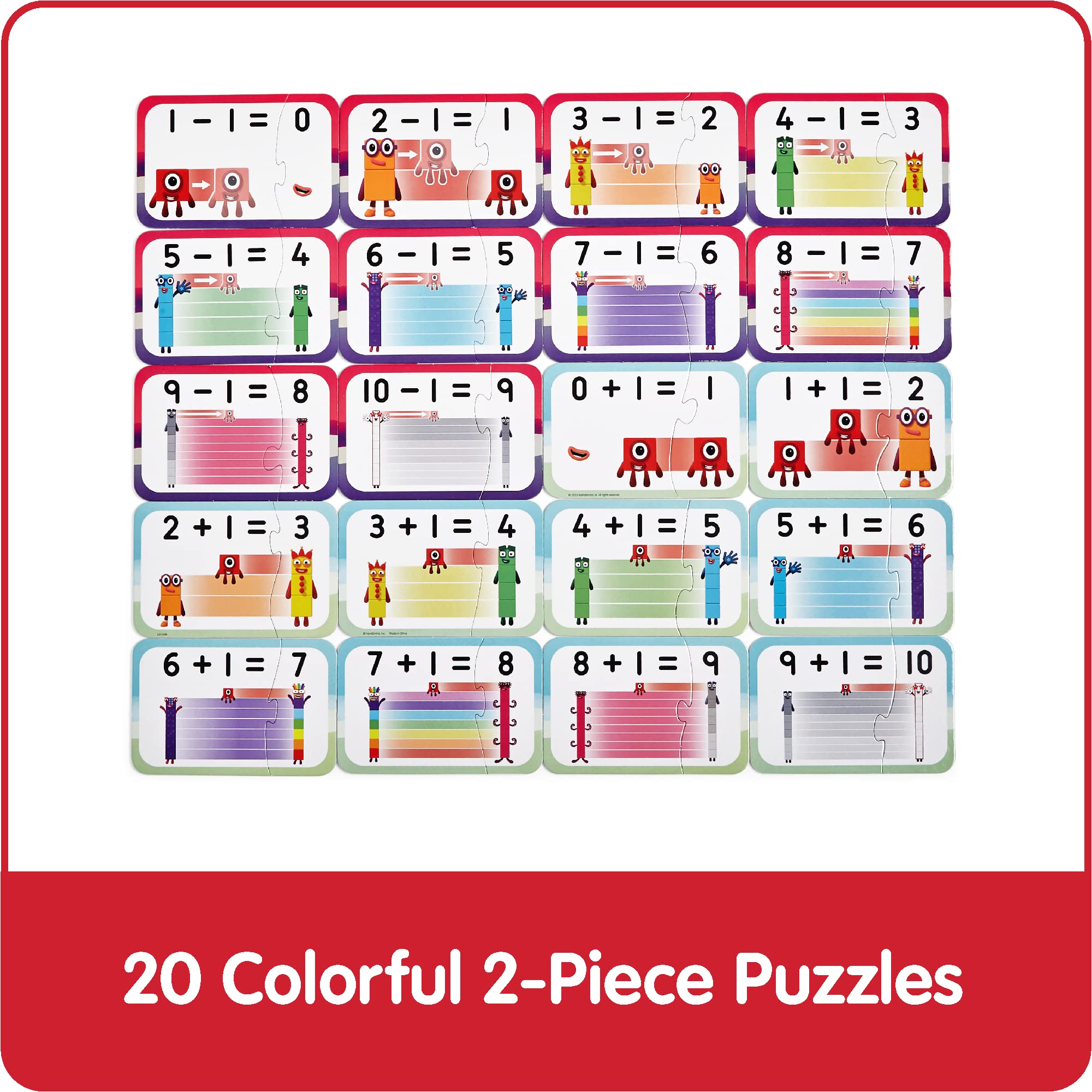 Foto 2 | Juego De Puzles Hand2mind Numberblocks: Suma Y Resta - Venta Internacional.