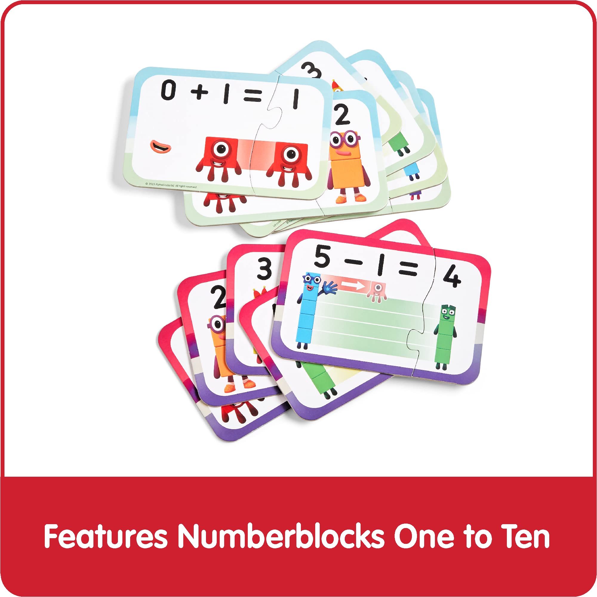 Foto 7 pulgar | Juego De Puzles Hand2mind Numberblocks: Suma Y Resta - Venta Internacional.