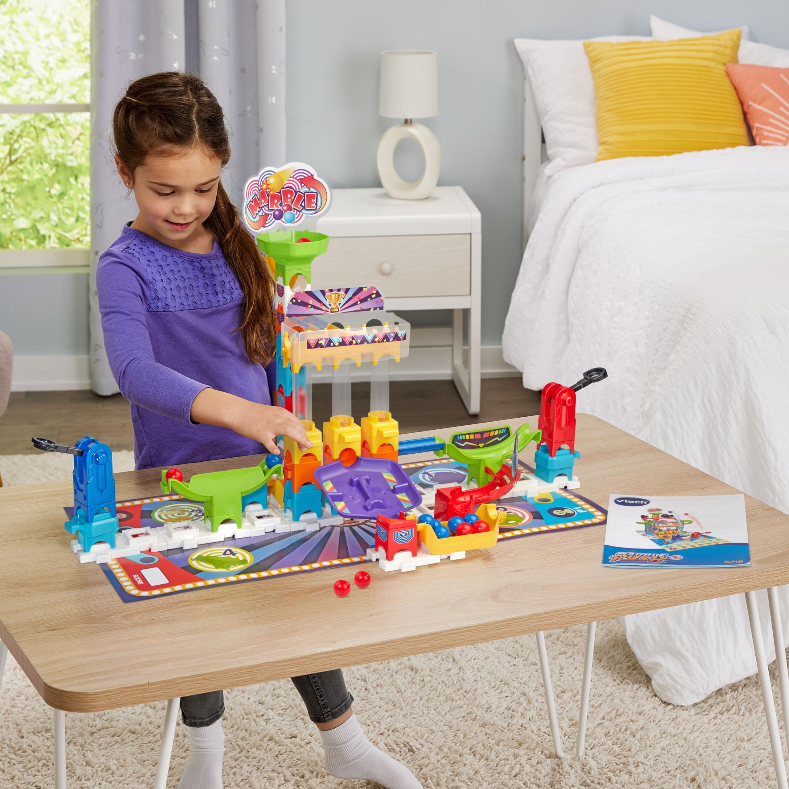 Foto 5 | Set De Juego Vtech Marble Rush Carnival Challenge 81 Piezas - Venta Internacional.