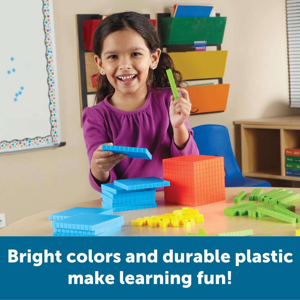 Foto 4 pulgar | Set De Aula Base Ten Learning Resources Brights, 823 Piezas - Venta Internacional.