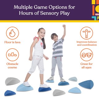 Foto 3 | Stepping Stones Special Supplies, 10 Bloques De Equilibrio Para Niños - Venta Internacional.