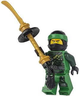 Foto 2 | Lego Ninjago: Lloyd Cazado Con Una Espada Dorada - Venta Internacional.