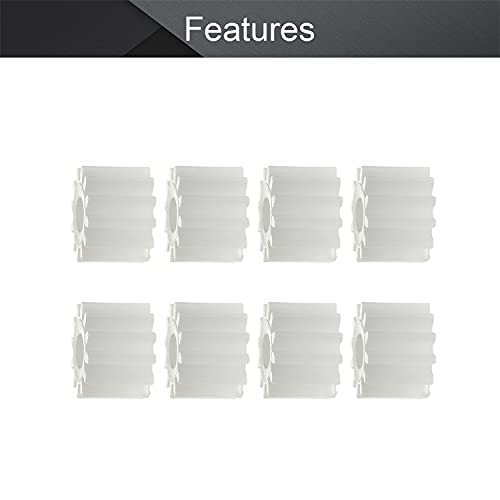 Foto 3 | Engranajes De Plástico Othmro 122.5a, 12 Dientes Con Orificio De 2,5 Mm, 7 Mm De Diámetro Exterior - Venta Internacio