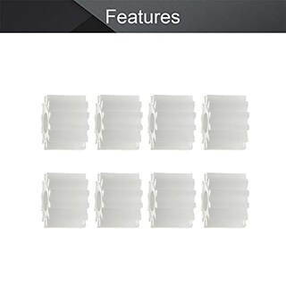 Foto 3 | Engranajes De Plástico Othmro 122.5a, 12 Dientes Con Orificio De 2,5 Mm, 7 Mm De Diámetro Exterior - Venta Internacio