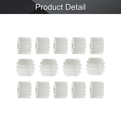 Foto 5 pulgar | Engranajes De Plástico Othmro 122.5a, 12 Dientes Con Orificio De 2,5 Mm, 7 Mm De Diámetro Exterior - Venta Internacio