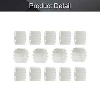 Foto 4 | Engranajes De Plástico Othmro 122.5a, 12 Dientes Con Orificio De 2,5 Mm, 7 Mm De Diámetro Exterior - Venta Internacio
