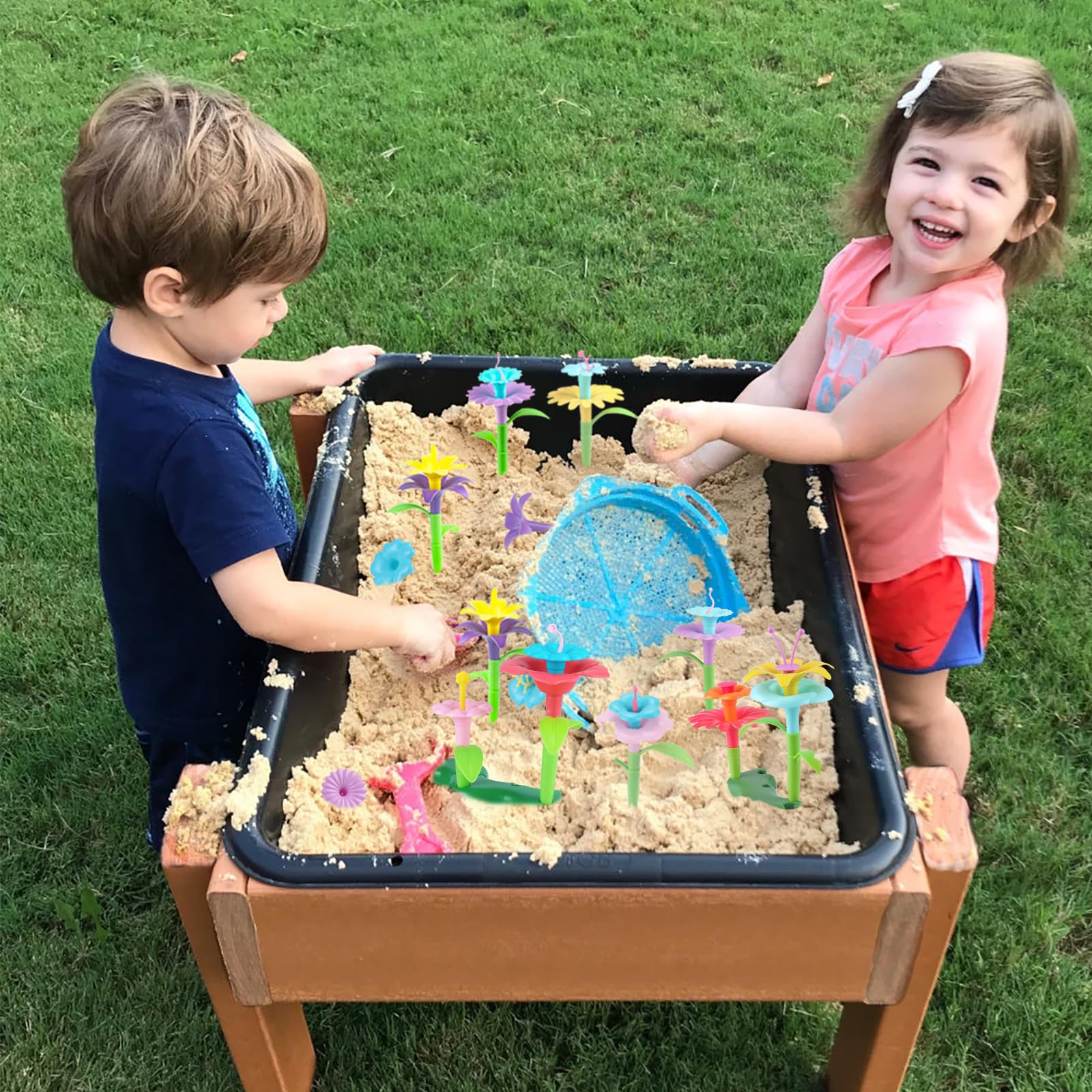 Foto 7 pulgar | Juguete De Construcción De Jardines De Flores Cenove Para Niños De 3 A 7 Años - Venta Internacional.