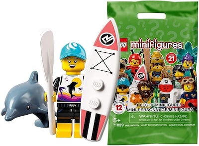 Foto 1 | Minifiguras Coleccionables Lego 71029 De La Serie 21 - Paddl - Venta Internacional.