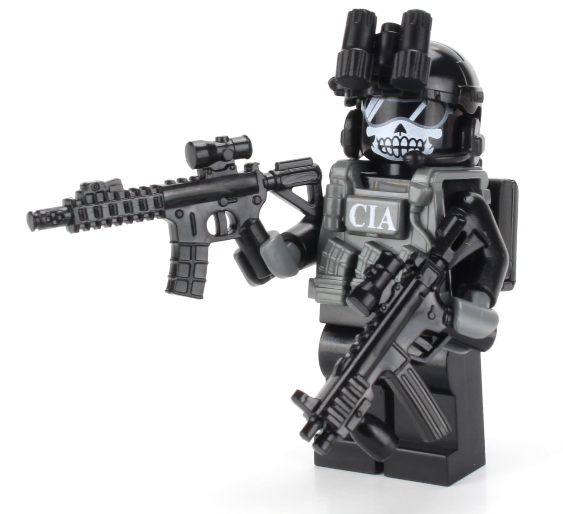 Foto 2 pulgar | Minifigura Battle Brick Cia Ghost Sad/sog Commando De 4 Cm De Altura - Venta Internacional.